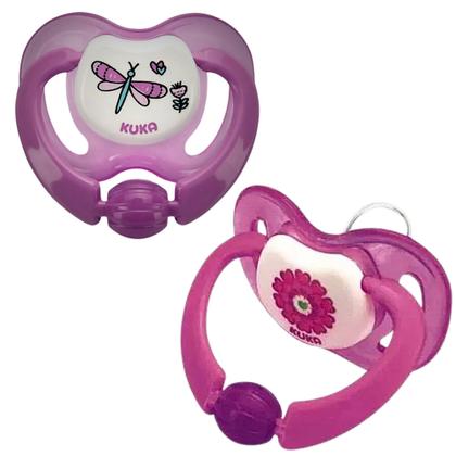 Imagem de Chupeta Lovely TAM 2 Bico Silicone Orto - Kuka