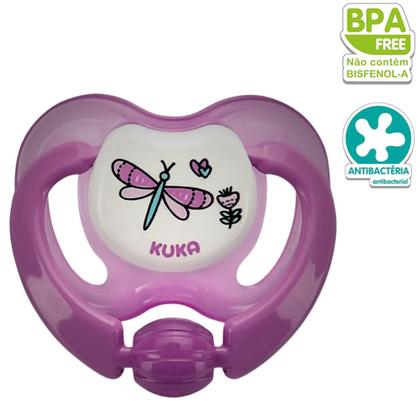 Imagem de Chupeta Lovely TAM 2 Bico Silicone Orto - Kuka