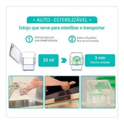 Imagem de Chupeta MAM Comfort 100% Silicone Verde 0-6 Meses CH10213