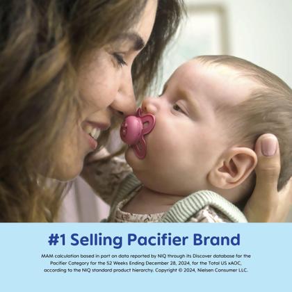 Imagem de Chupeta MAM Original Start Matte para 0 a 3 meses (pacote com 2)