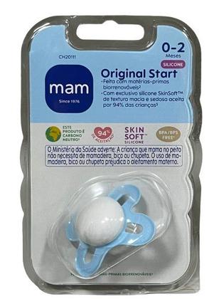 Imagem de Chupeta Mam Start 0-2m Tam 1 Azul