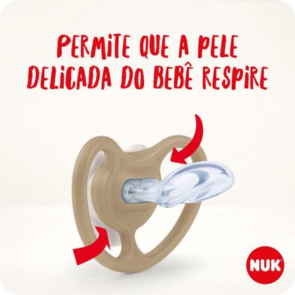 Imagem de Chupeta nuk fase 3 acima de 18 meses space silicone orto