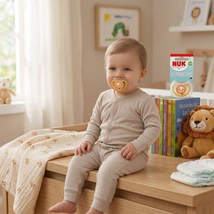 Imagem de Chupeta NUK Perfect Match Air Leão de 18 a 36 Meses 1 Unidade