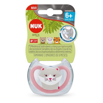 Imagem de Chupeta Nuk Space Girl Tamanho 2 Silicone 6-18 Meses Sortida 1 Unidade