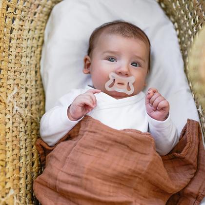 Imagem de Chupeta para bebê Suavinex Zerø.Zerø de silicone 0-6 meses, 2 unidades