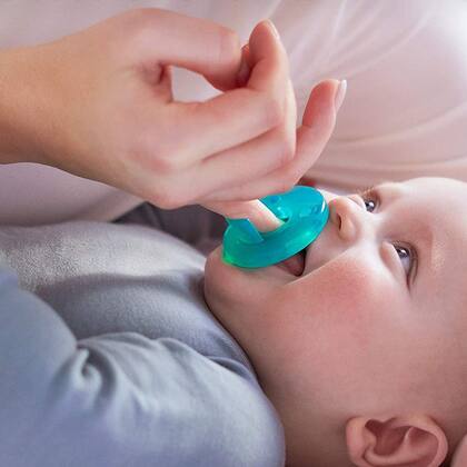 Imagem de Chupeta Philips Avent Soothie Azul Menino Recém Nascido 0-3 meses Tamanho 1