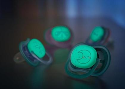 Imagem de Chupeta Philips Avent Ultra Air Nighttime 6 a 18 meses Lua e Estrela