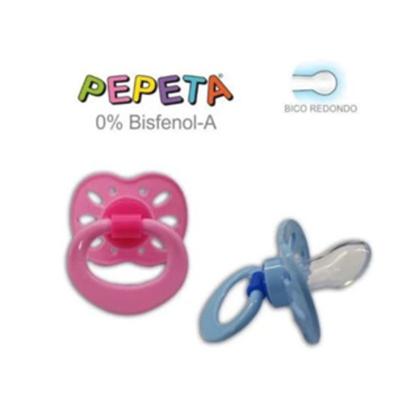 Imagem de Chupeta Redonda Kit com 25 Unidades 100% Silicone (Pepeta)