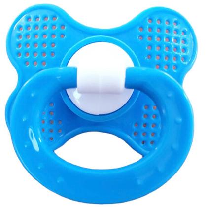 Imagem de Chupeta Rendinha Bico Anatômico 100 Unidades 3 Cores Para Menino Baby Nany