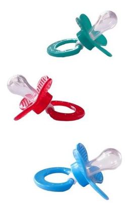 Imagem de Chupeta Rendinha Bico Redondo 100% De Silicone 25 Unidades Menino Baby Nany