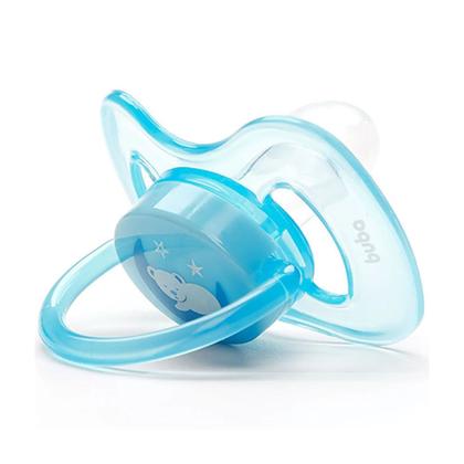 Imagem de Chupeta - Silicone Ultra Soft - 6m - Comfort - Urso Azul - Buba