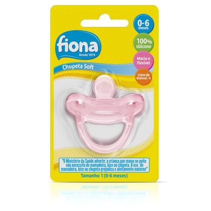 Imagem de Chupeta Soft Fiona, 100% Silicone Anatômico - Lillo