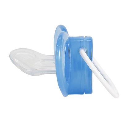 Imagem de Chupeta T2 Azul Menino Bico de Silicone Ortodontico +6 Meses