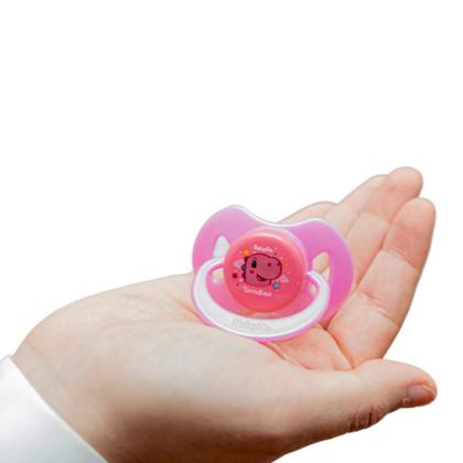 Imagem de Chupeta T2 TurmaTube ViihTube Rosa Ortodôntica BabyGo