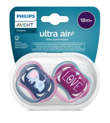 Imagem de Chupeta Ultra Air 18m+ Dupla Avent
