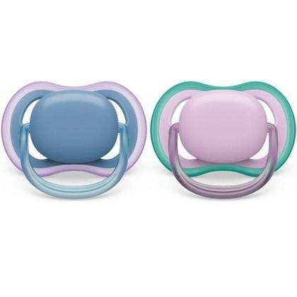Imagem de Chupeta Ultra Air Azul e Rosa - 6-18 meses - Philips Avent