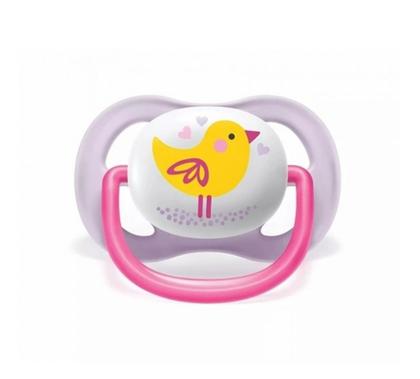 Imagem de Chupeta Ultra Air Happy c/2 Pássaro/Kiss Me 0-6 meses -Avent