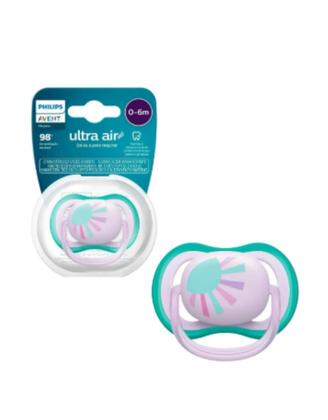 Imagem de Chupeta Ultra Air Sol Cor Lilás 0 A 6MPhilips Avent SCF086 04