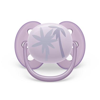 Imagem de Chupeta Ultra Soft Coqueiro Lilás 0-6 meses - Philips Avent