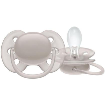 Imagem de Chupeta Ultra Soft Seda Bege 6- 18 meses - Philips Avent