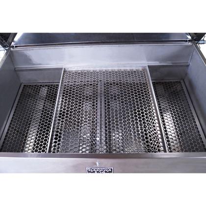 Imagem de Churrasqueira a Bafo 140kg Inox Industrial G140 kit gás Brinde 3 grelhas