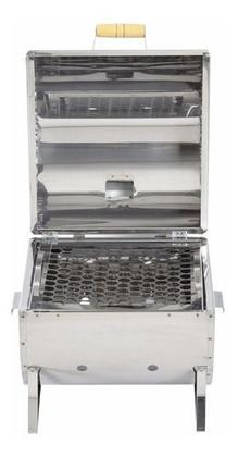 Imagem de Churrasqueira A Bafo A Carvão - Compacta - Inox