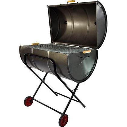 Imagem de Churrasqueira a Bafo Grill Tambor Grande 200 Litros C/ Rodas