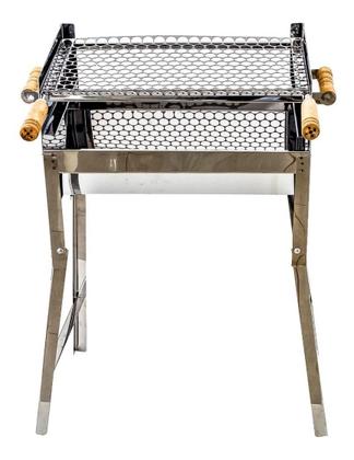 Imagem de Churrasqueira á Carvão de Inox Com Grelha