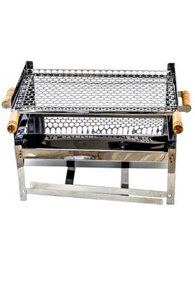 Imagem de Churrasqueira á Carvão de Inox Com Grelha