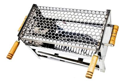 Imagem de Churrasqueira á Carvão de Inox Com Grelha