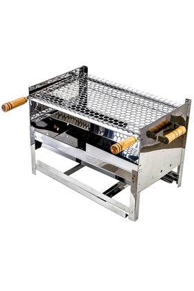 Imagem de Churrasqueira á Carvão de Inox Com Grelha