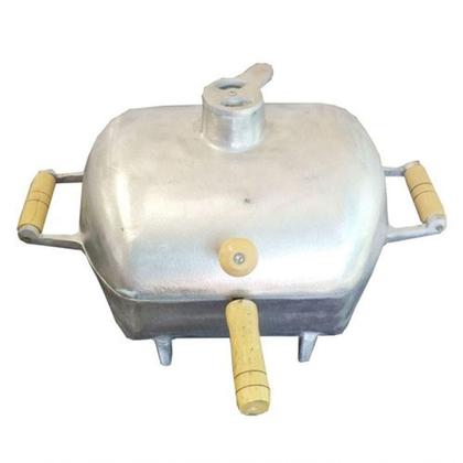 Imagem de Churrasqueira Aluminio Fundido / Batido À Bafo Pequena
