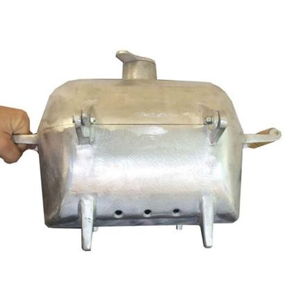 Imagem de Churrasqueira Aluminio Fundido / Batido À Bafo Pequena