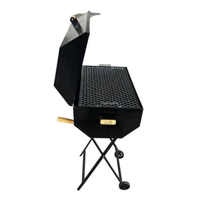 Imagem de Churrasqueira Bafo a Carvão Grill Extra Grande Premium Com Suporte