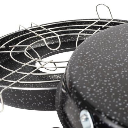 Imagem de Churrasqueira De Fogão Antiaderente 25Cm Preto Nacional