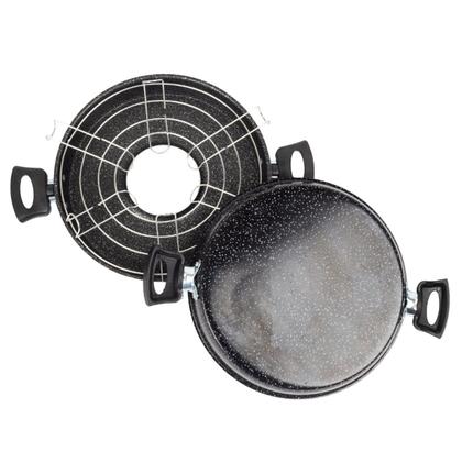 Imagem de Churrasqueira De Fogão Antiaderente 25Cm Preto Nacional