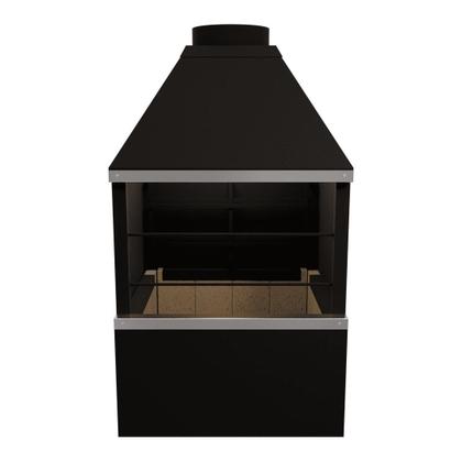 Imagem de Churrasqueira De Parede E60 p/ 5 Espetos - Grelha Argentina