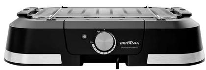 Imagem de Churrasqueira Eletrica 1500W Britania Grelha Removivel Preta 220V