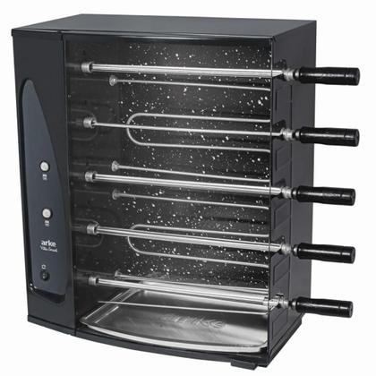 Imagem de Churrasqueira Elétrica Arke Rotativa Com 5 Espetos 220v Vitta Smart