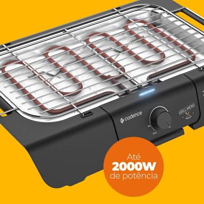 Imagem de Churrasqueira Elétrica Cadence Grill Menu 110V