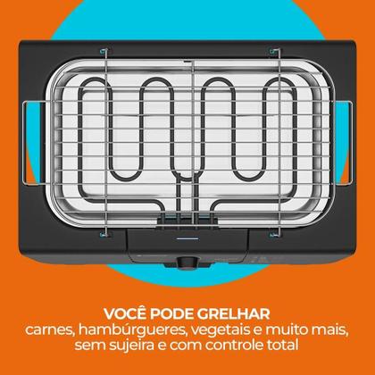 Imagem de Churrasqueira Elétrica Cadence Grill Menu 110V