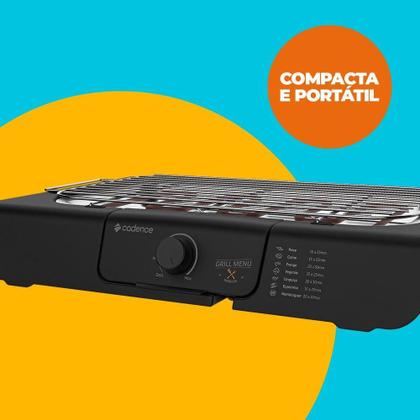 Imagem de Churrasqueira Elétrica Cadence Grill Menu 110V