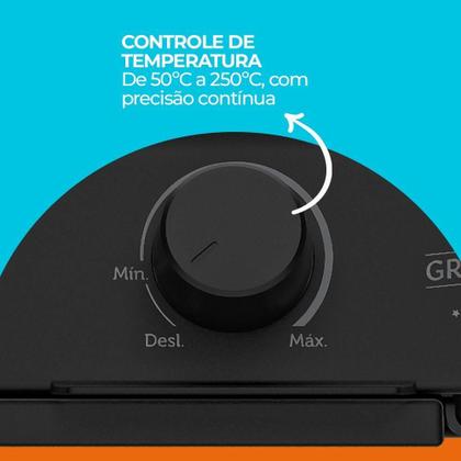 Imagem de Churrasqueira Elétrica Cadence Grill Menu 110V