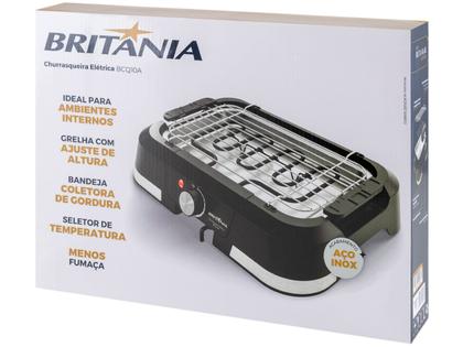 Imagem de Churrasqueira Elétrica De mesa Britânia 1500W de potência BCQ10A