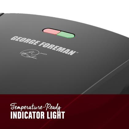 Imagem de Churrasqueira Elétrica e Prensa Panini George Foreman 4 Porções