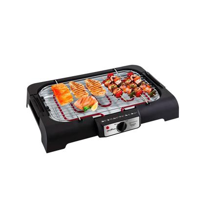 Imagem de Churrasqueira Elétrica Gourmet c/ Base para Apoio Preta 110V - Britânia