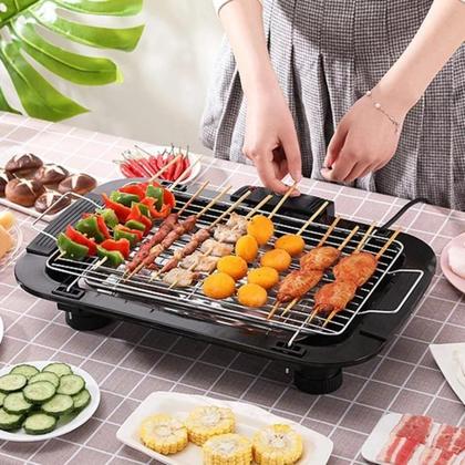 Imagem de Churrasqueira Elétrica Mesa Grill Sem Fumaça 1.500w Portátil