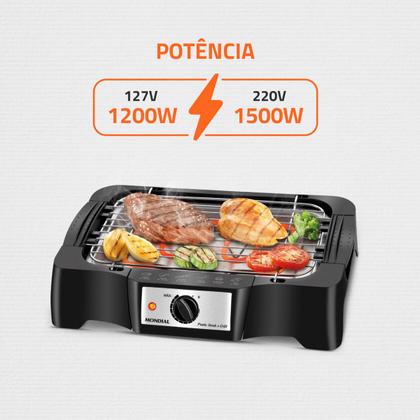Imagem de Churrasqueira Elétrica, Mondial, 1500W - CH-07