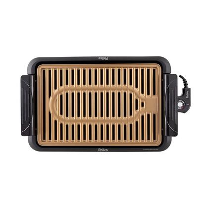 Imagem de Churrasqueira Elétrica Philco PCQ1200D Dourada