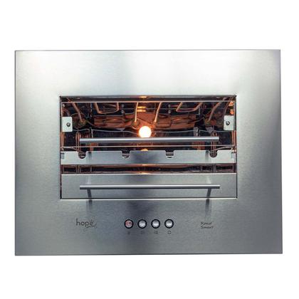 Imagem de Churrasqueira Elétrica Rotativa de Embutir 42x52cm Aço Inox Roast Smart 04 127V - Hope